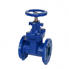 6" Ductile Iron Flanged NRS Resilient Wedge Gate Valve 200PSI