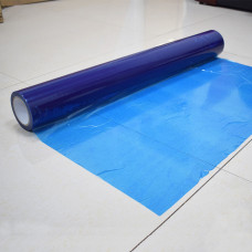 36'' x 200' 3 Mil Polyethylene Blue Hard Floor Protection Film