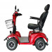 500W Mobility Scooter  330 LB Load Capacity With MP3 And FM Function Four Wheels  For Adults & Seniors, Red