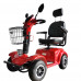 500W Mobility Scooter  330 LB Load Capacity With MP3 And FM Function Four Wheels  For Adults & Seniors, Red