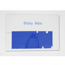 Antibactical Disposable Tacky Mats 36 x 45" Blue 30 sheets 4 Pack