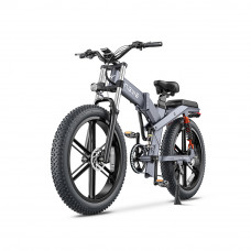 1000W PRO Ebike Mileage	62 Miles Fold ing Electric Bicycle  31MPH Speed Light City Electric Bike , Engwe X26 Grey
