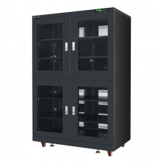 Electronic Dry Cabinet 1250L 4 Door 20%-60%RH Humidity Storage Cabinet