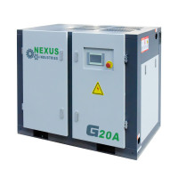 69CFM 20HP Industrial Rotary Screw Air Compressor 230V Automation Touch Screen Air Compressor 116PSI