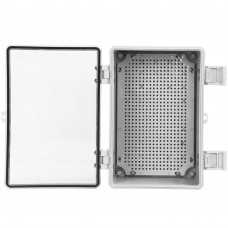 16 x 12 x 6.7In IP66 waterproof ABS Plastic Enclosure With Clear cover