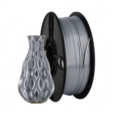 1.75mm PLA SILK Silver Filament 1kg/2.2Lbs for 3D Printer 3D Printer Filament