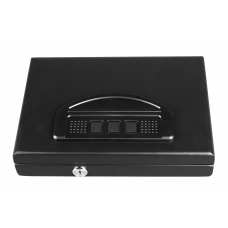 Portable Single Capacity Keyboard Lock Pistol Safe Box 2.4x11.1x8.7 in