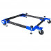 Adjustable Mobile Base 500lbs, Heavy Duty Mobile Base for Tools & Machines, Adjusts from 12"L × 12W" to 17"W × 47L"